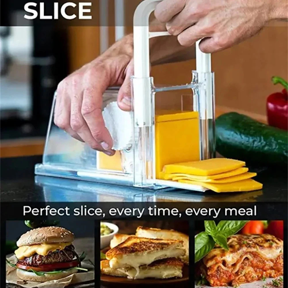 Cheese Storage Container With Slicer