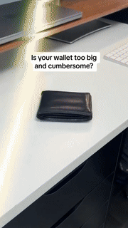 Foldable Magnetic Leather Kickstand Wallet - Wholesalus