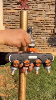 4 Way Water Splitters Valve - Wholesalus