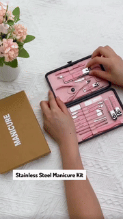 Stainless Steel Manicure Kit - Wholesalus