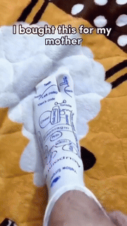 Acupressure Reflexology Socks with Massage Stick - Wholesalus