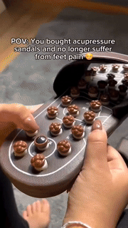 Acupressure Massage Therapy Slippers - Wholesalus