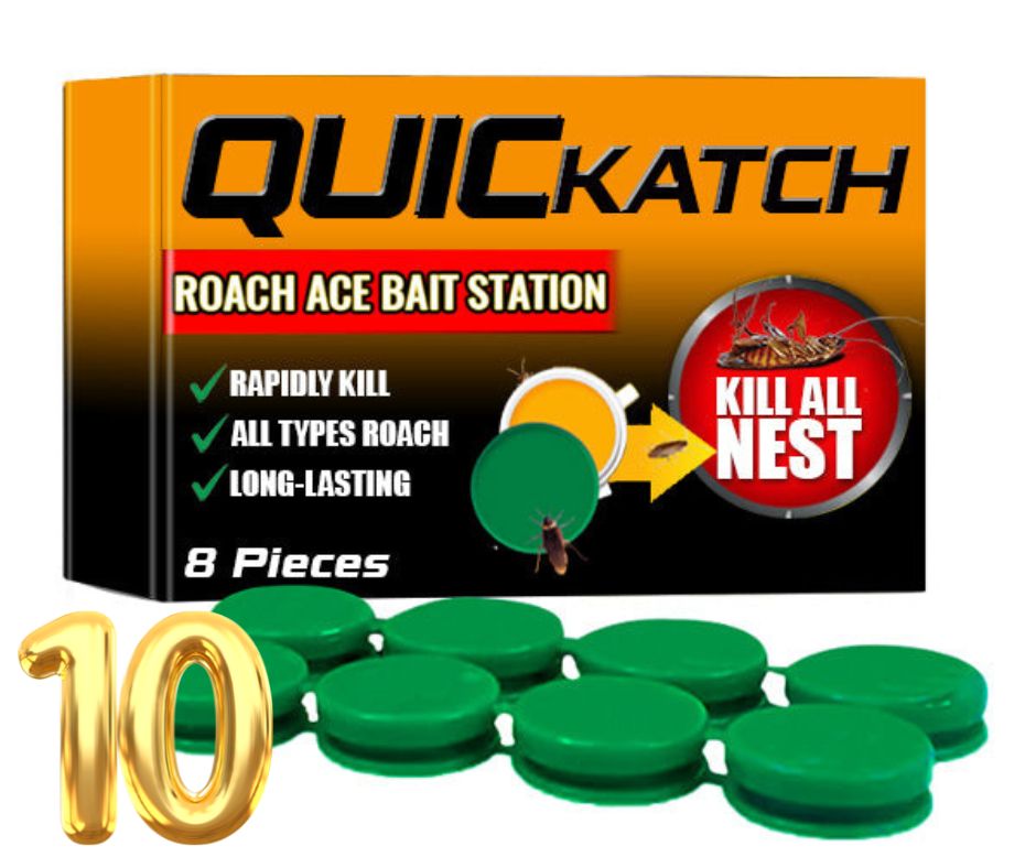 QuicKatch™   Cockroach Bait Station