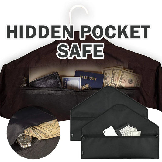 Hidden Hanger Pocket Safe