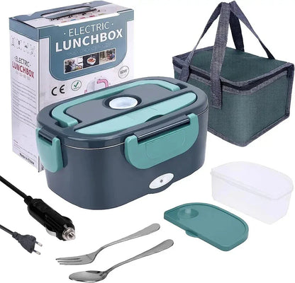 Electric Heating Stainless Steel Lunch Box - Wholesalus