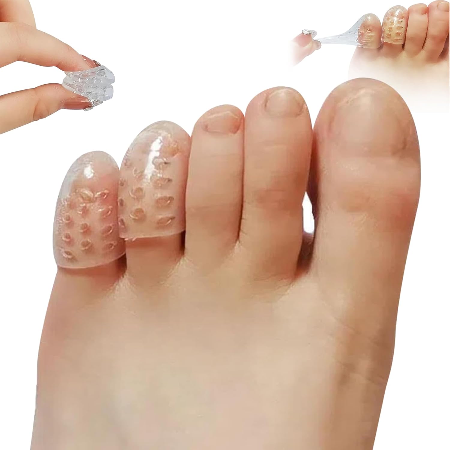 Silicone Toe Protector Caps - Wholesalus