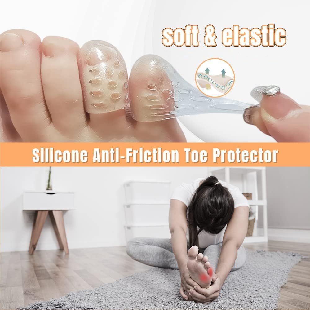 Silicone Toe Protector Caps - Wholesalus