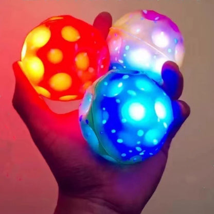 Glowing Stress Relief Bouncing Ball - Wholesalus