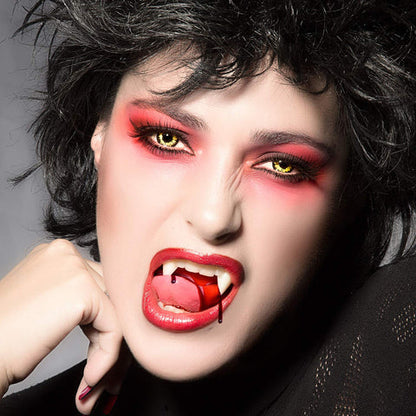  Retractable Halloween Vampire Fangs - Wholesalus