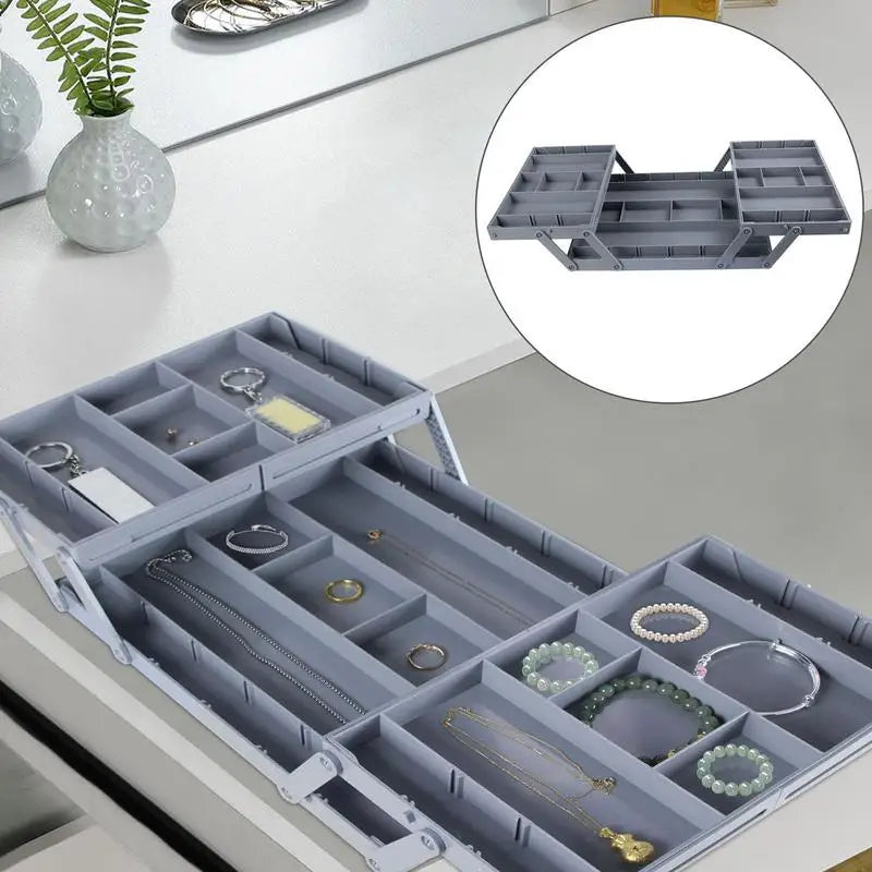 Multi Level Collapsible Organizer Drawer - Wholesalus