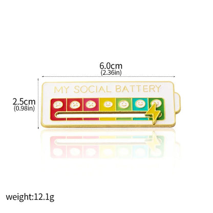 Social Spark Expression Badge - Wholesalus