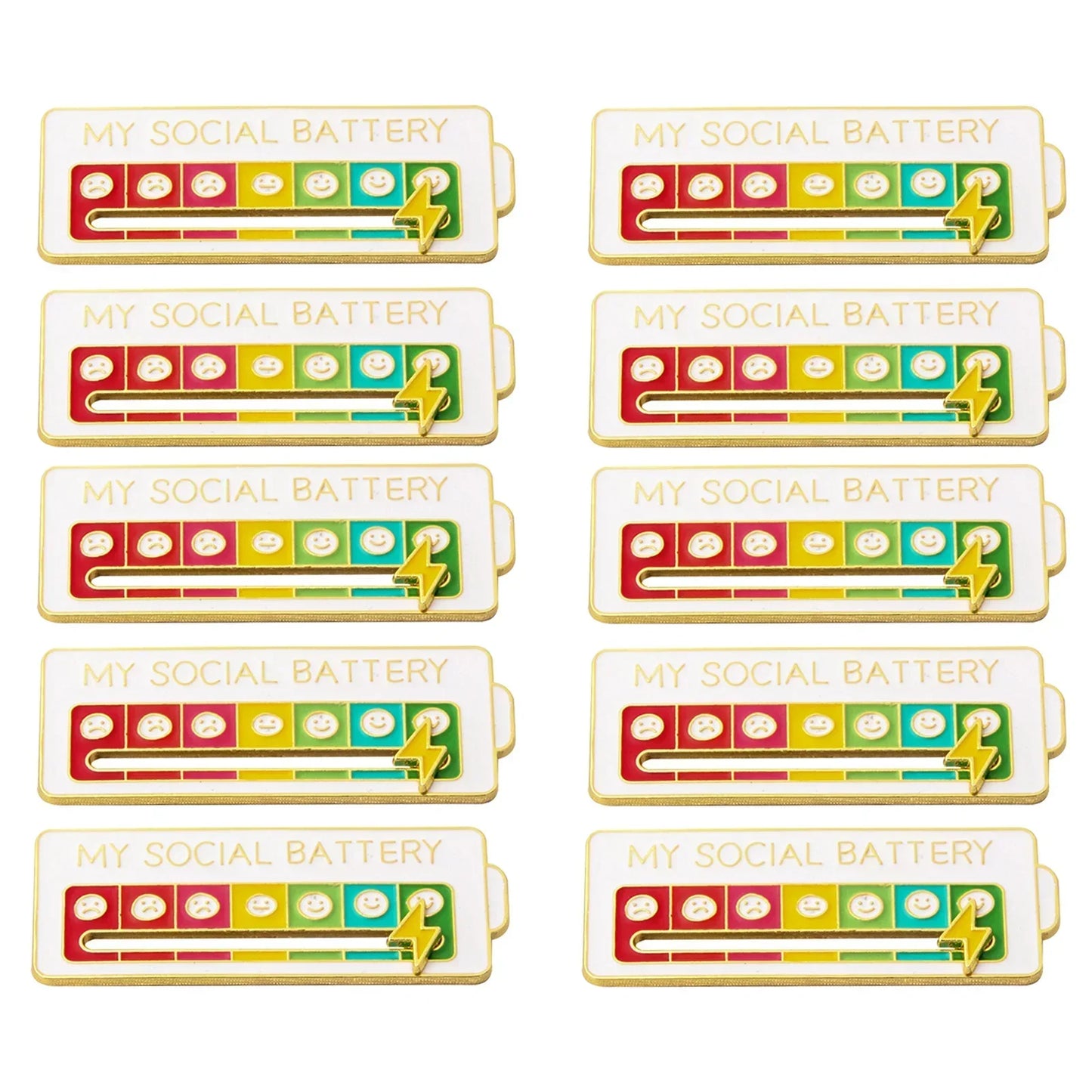 Social Spark Expression Badge - Wholesalus