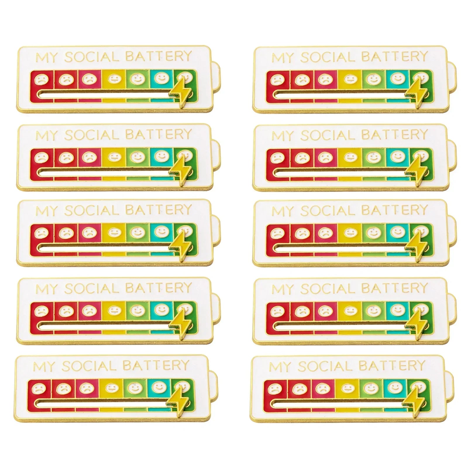 Social Spark Expression Badge - Wholesalus