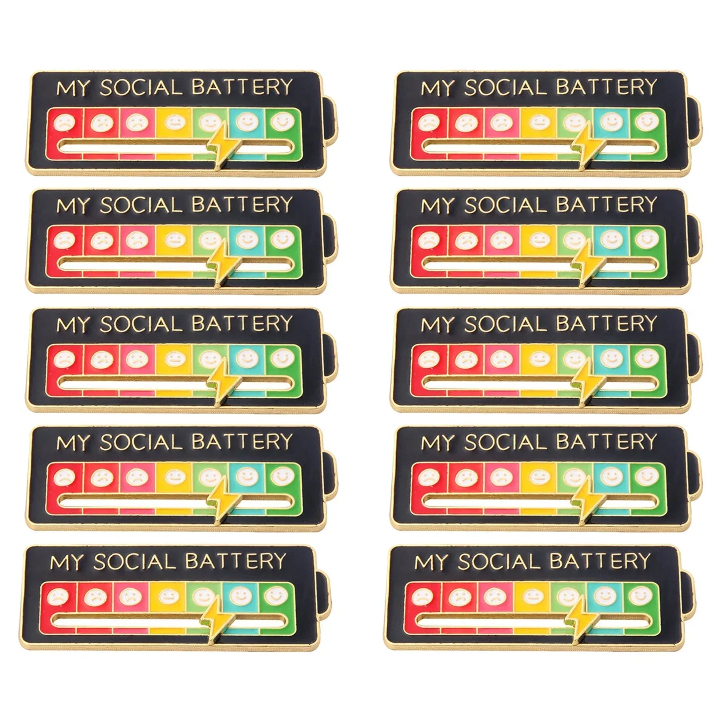 Social Spark Expression Badge - Wholesalus