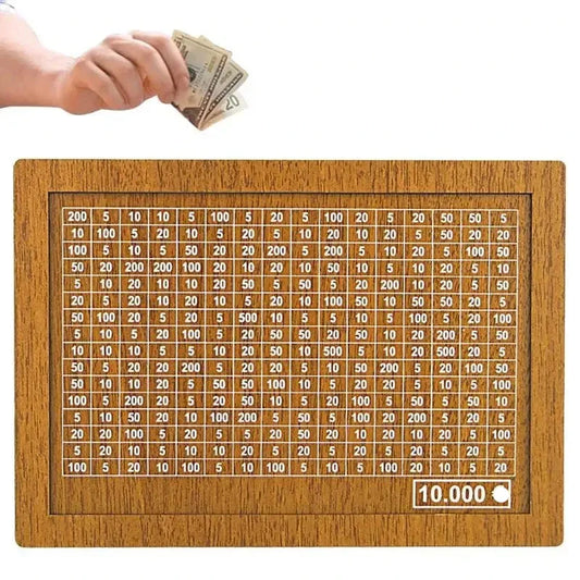 Decorative Wooden Money Box - Wholesalus