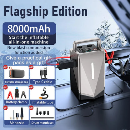 Multifunctional Car Jump Starter - Wholesalus