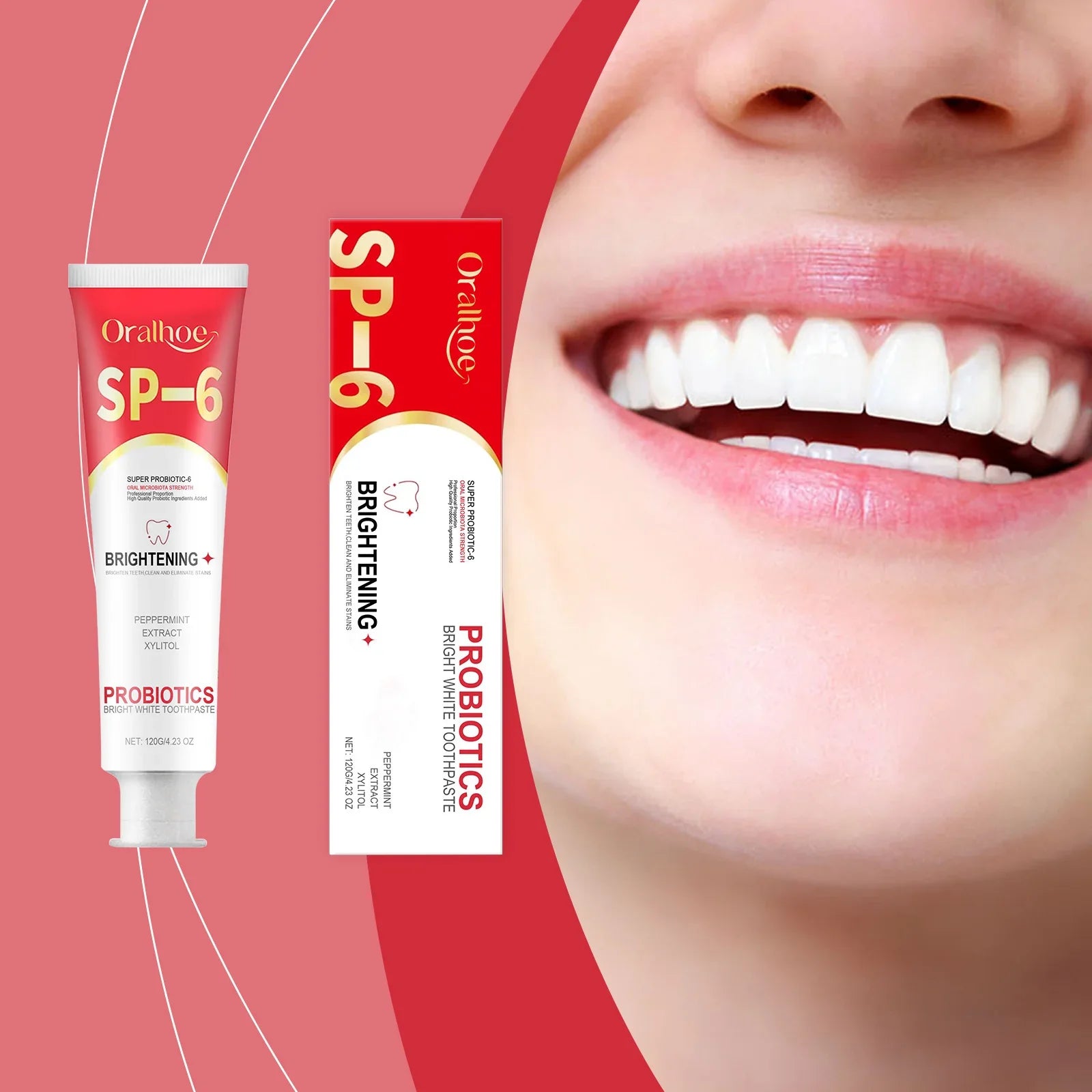SP-6 Probiotic Whitening Toothpaste - Wholesalus