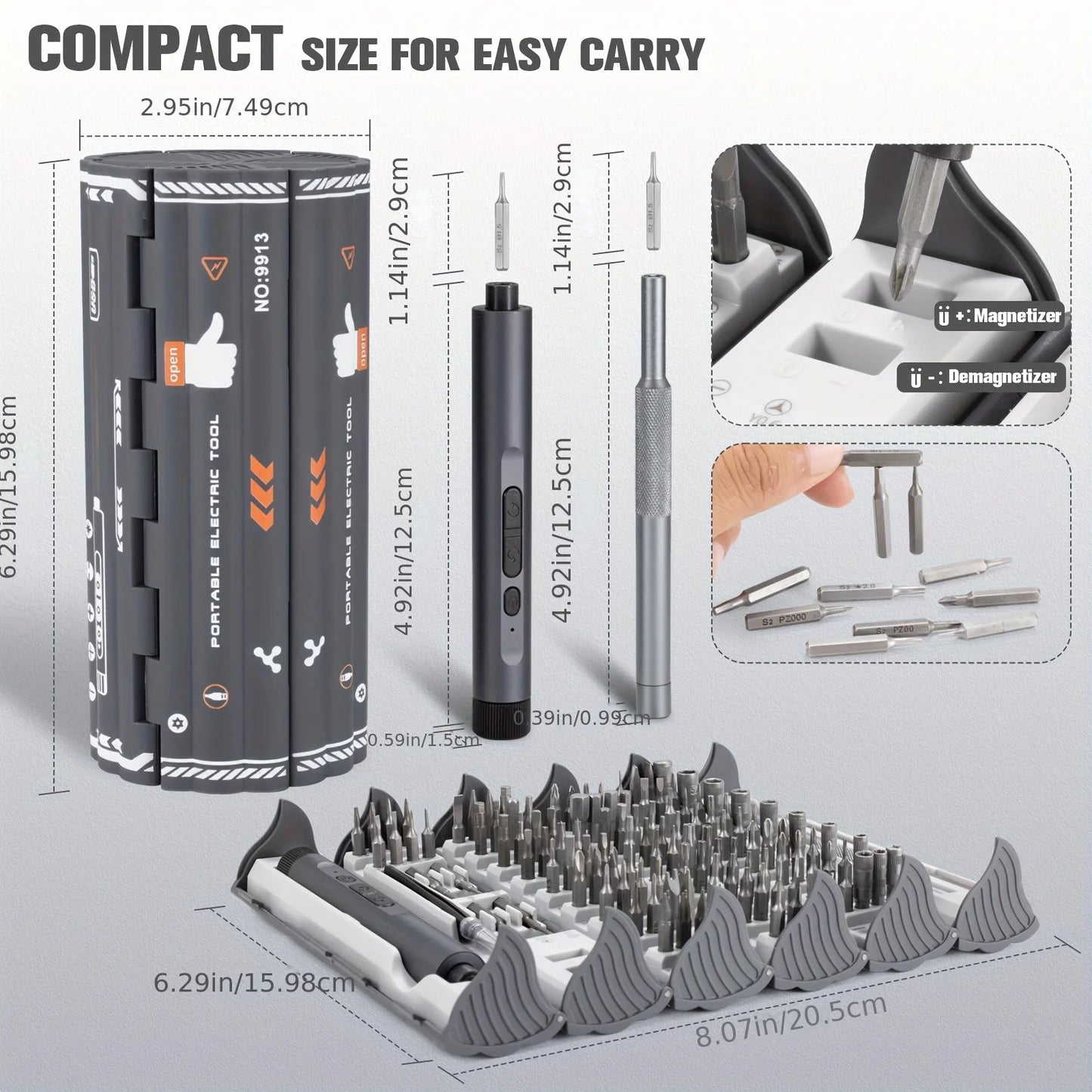 138 In 1 Mini Electric Screwdriver - Wholesalus