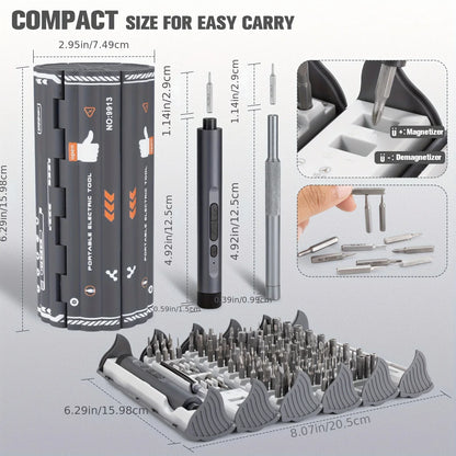 138 In 1 Mini Electric Screwdriver - Wholesalus
