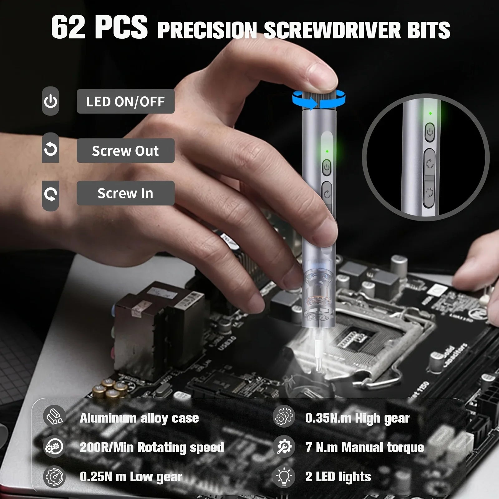 138 In 1 Mini Electric Screwdriver - Wholesalus