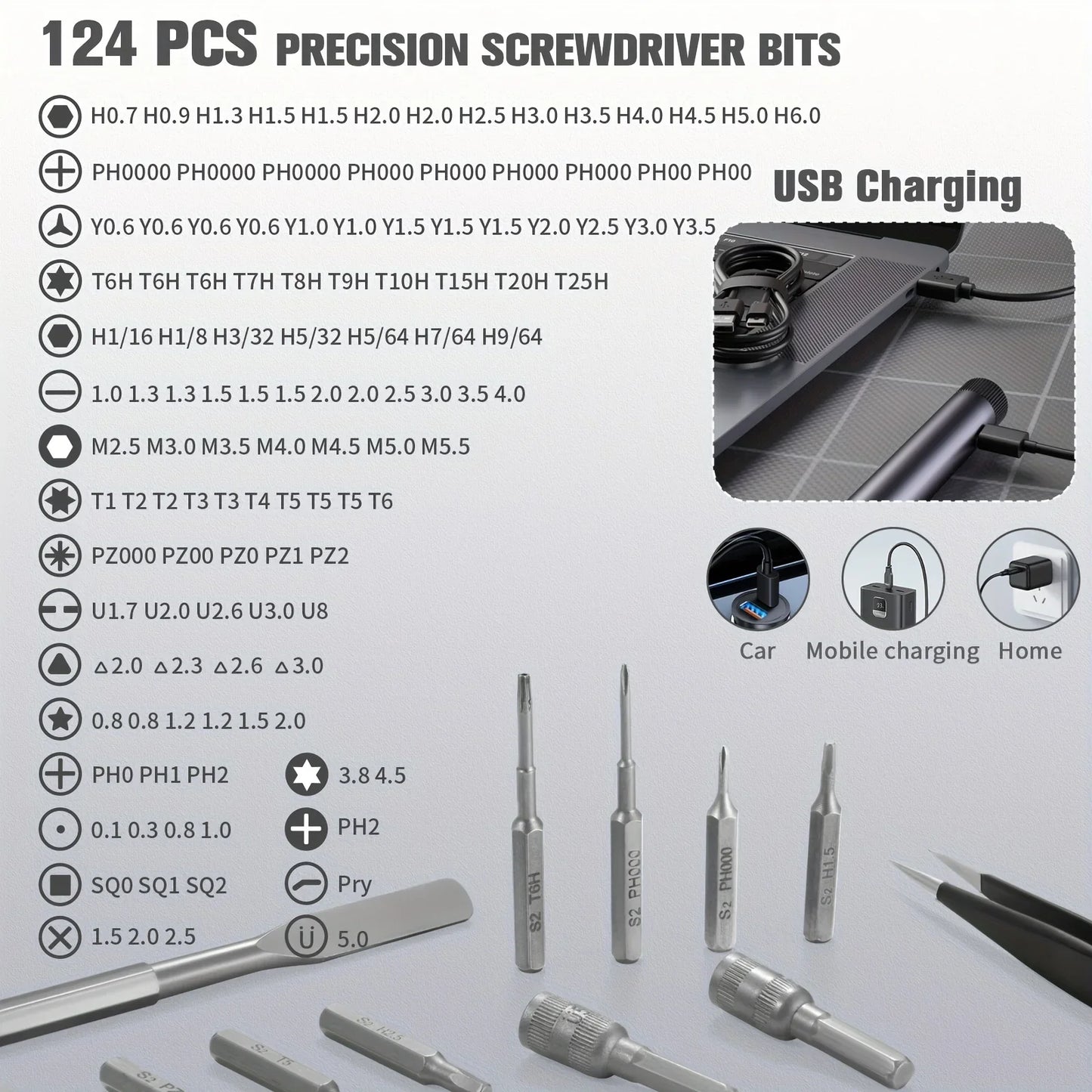 138 In 1 Mini Electric Screwdriver - Wholesalus