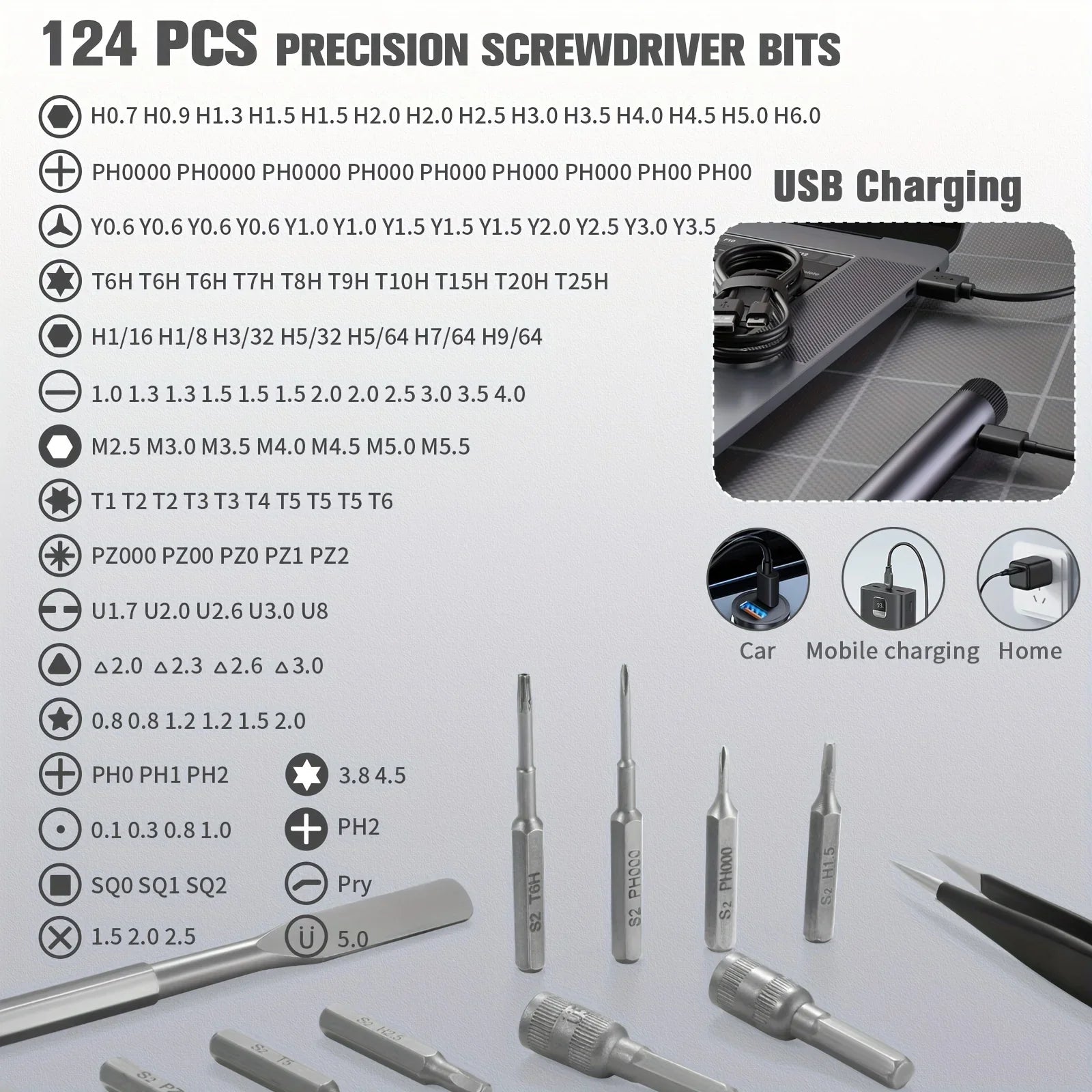 138 In 1 Mini Electric Screwdriver - Wholesalus