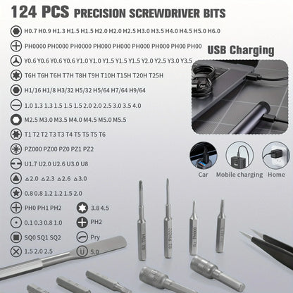 138 In 1 Mini Electric Screwdriver - Wholesalus