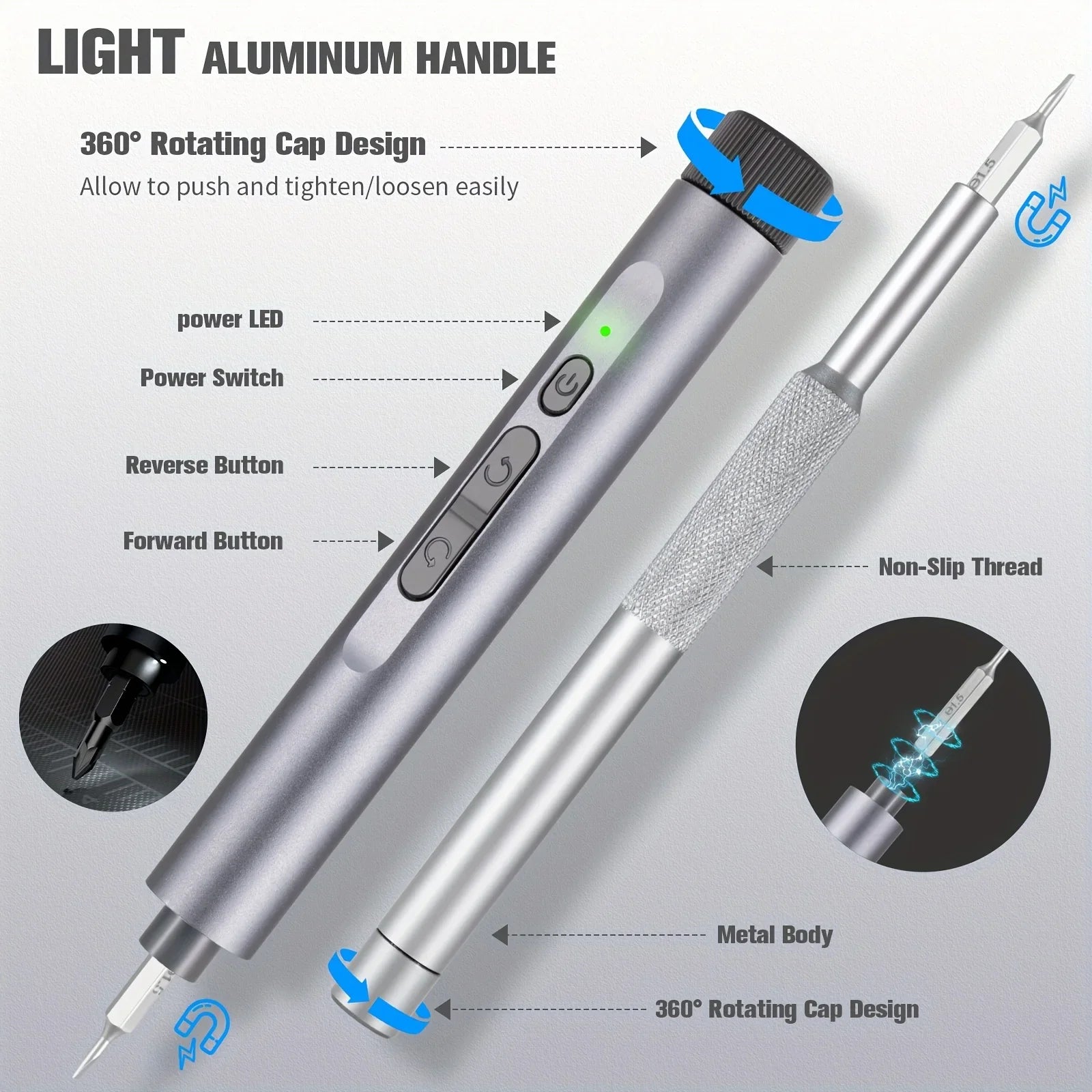 138 In 1 Mini Electric Screwdriver - Wholesalus