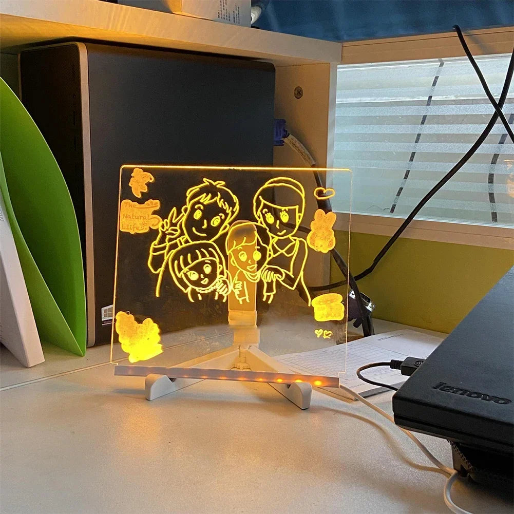Acrylic LED Erasable Writing Panel - Wholesalus