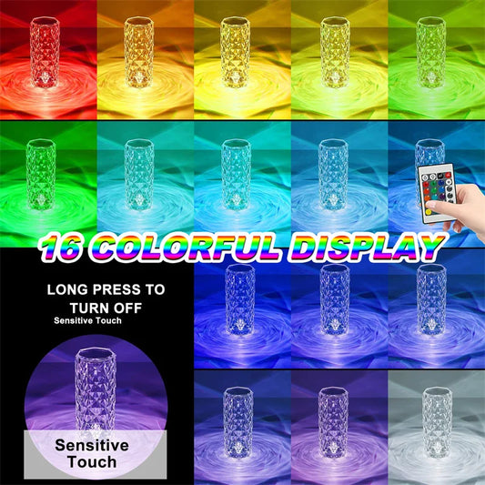 USB Crystal Touch Lamp - Wholesalus