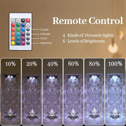 USB Crystal Touch Lamp - Wholesalus