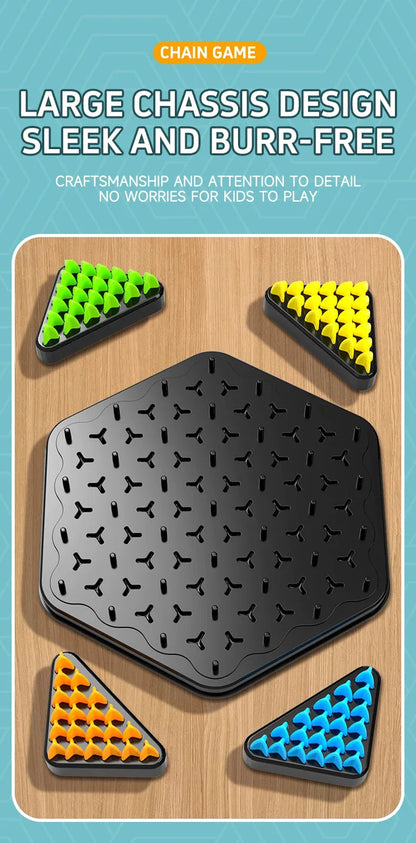Chain Triangle Puzzle Game - Wholesalus