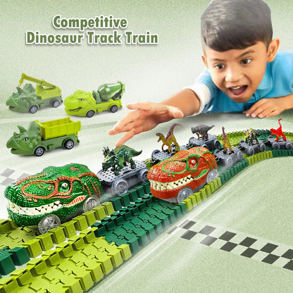 Electric Magic Climbing Dinosaur Track Toy - Wholesalus