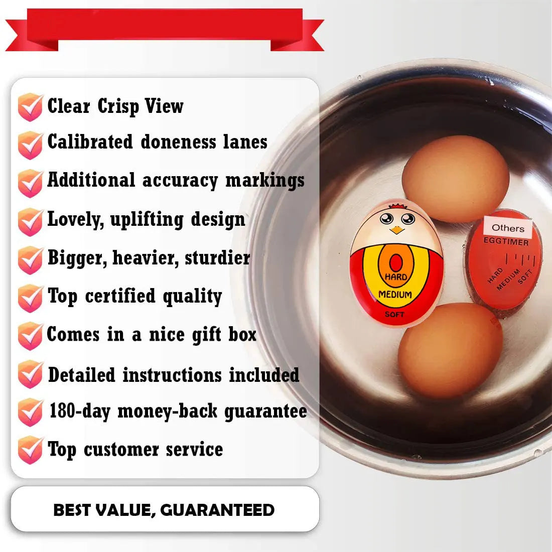 Color Changing Egg Timer Pro - Wholesalus