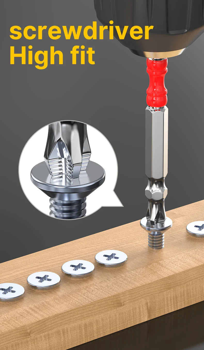 Magnetic Non-slip Hex Shank Drill Bits - Wholesalus