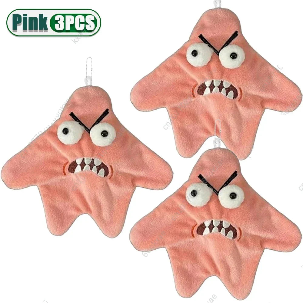 Rechargeable Angry Starfish Dancing Keychain - Wholesalus