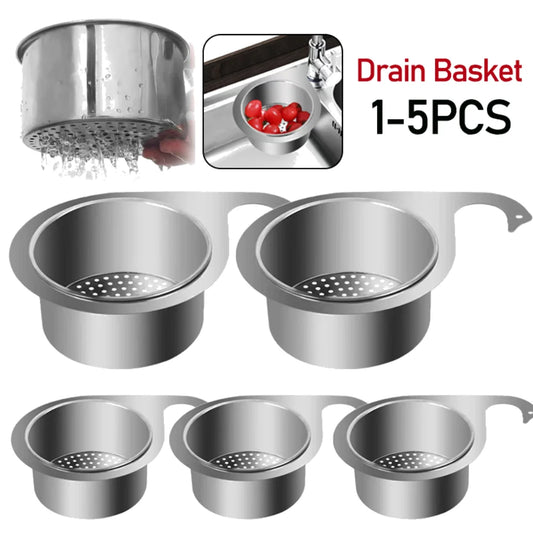 Stainless Steel Hanging Sink Drain Basket - Wholesalus