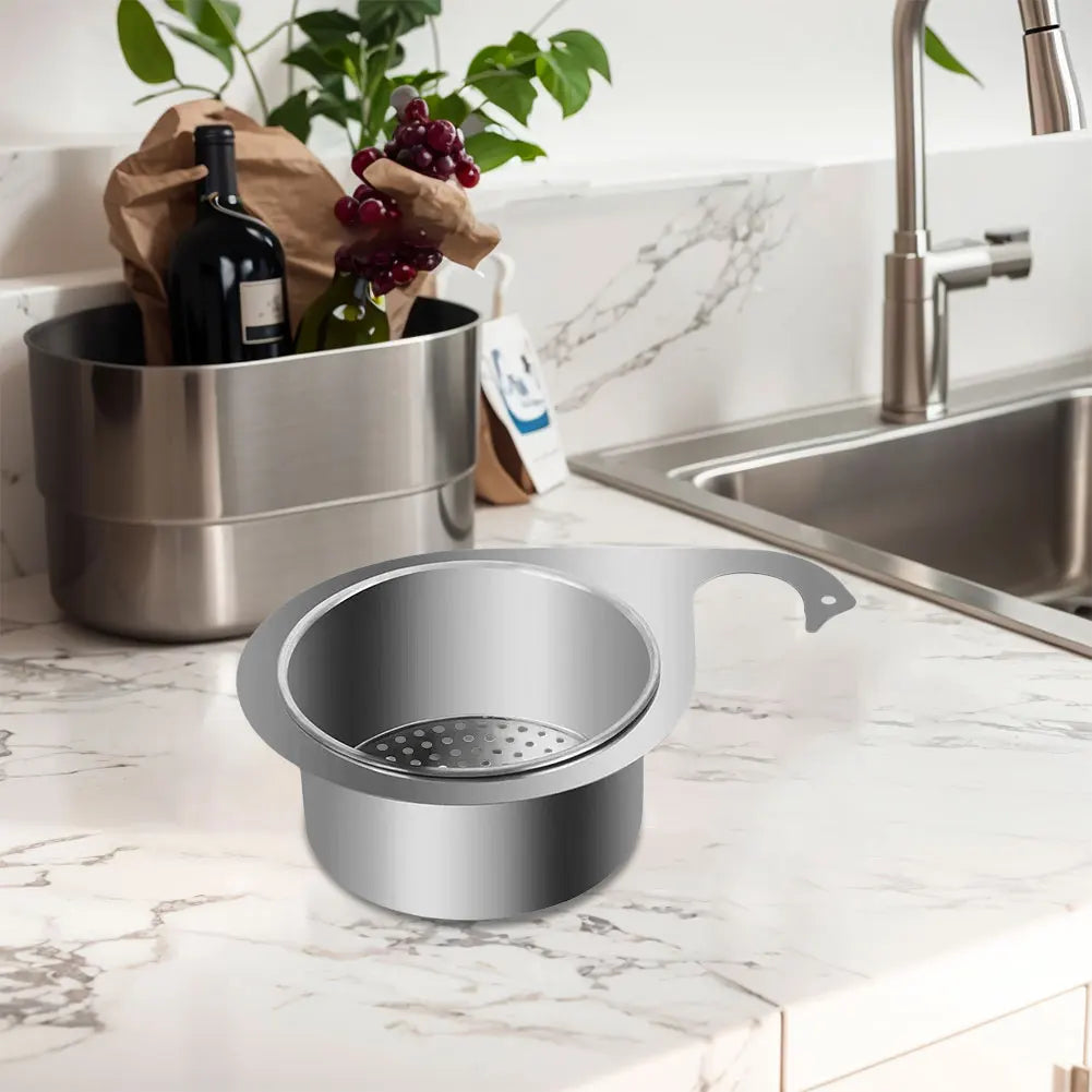 Stainless Steel Hanging Sink Drain Basket - Wholesalus