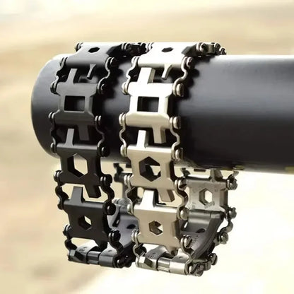 Stainless Steel Multi Tool Bracelet - Wholesalus