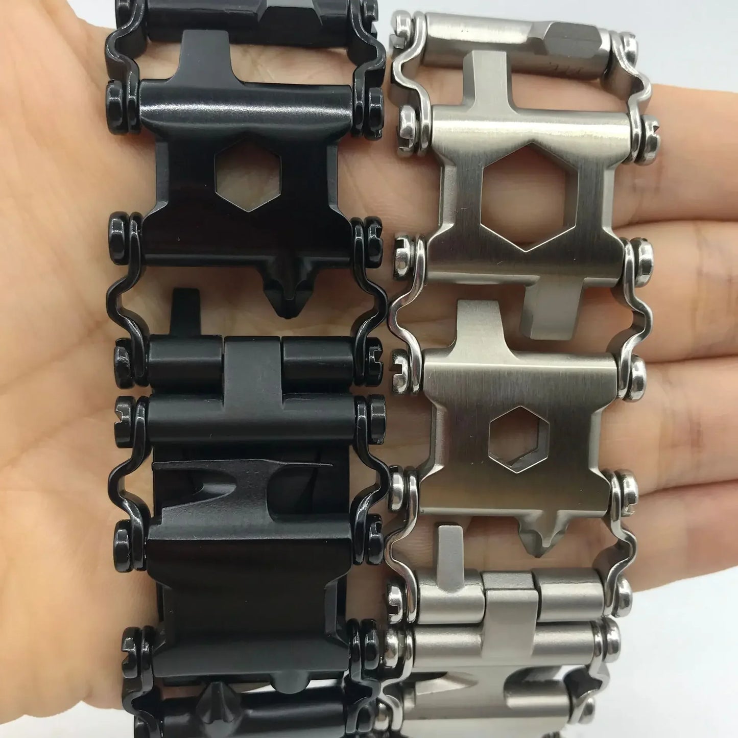 Stainless Steel Multi Tool Bracelet - Wholesalus