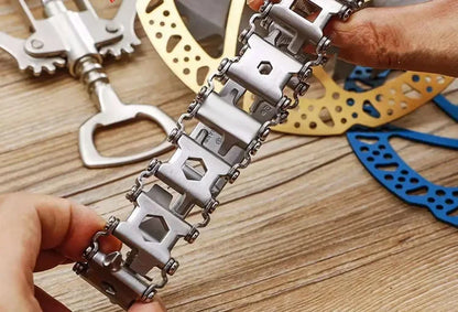 Stainless Steel Multi Tool Bracelet - Wholesalus