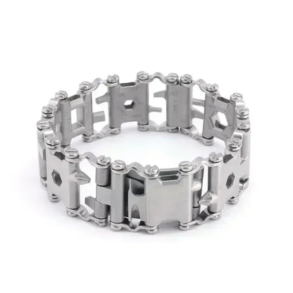 Stainless Steel Multi Tool Bracelet - Wholesalus