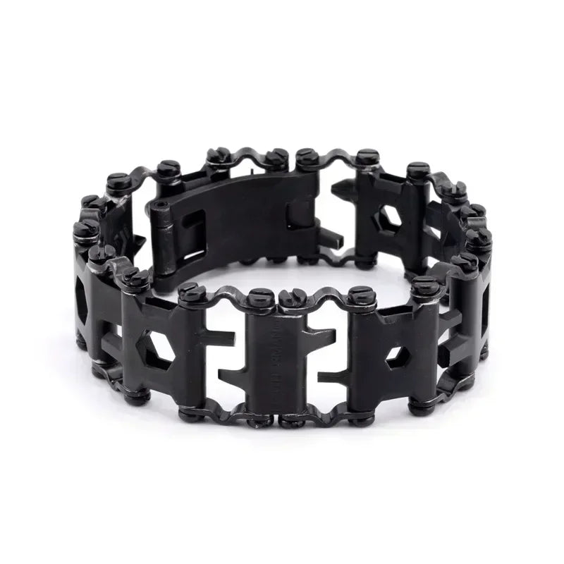 Stainless Steel Multi Tool Bracelet - Wholesalus