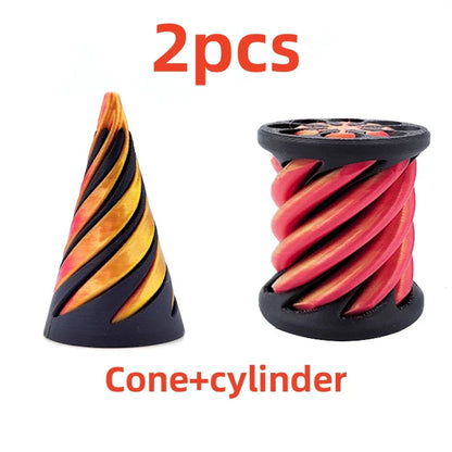 Mini Vortex Thread Illusion Fidget Toy 2PCS - Wholesalus