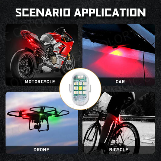 RC Anti-collision Flickering LED Light - Wholesalus