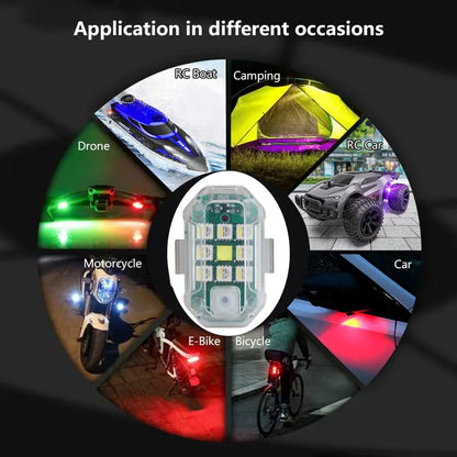 RC Anti-collision Flickering LED Light - Wholesalus