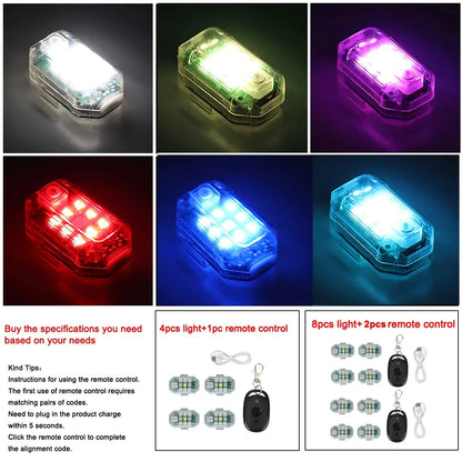 RC Anti-collision Flickering LED Light - Wholesalus