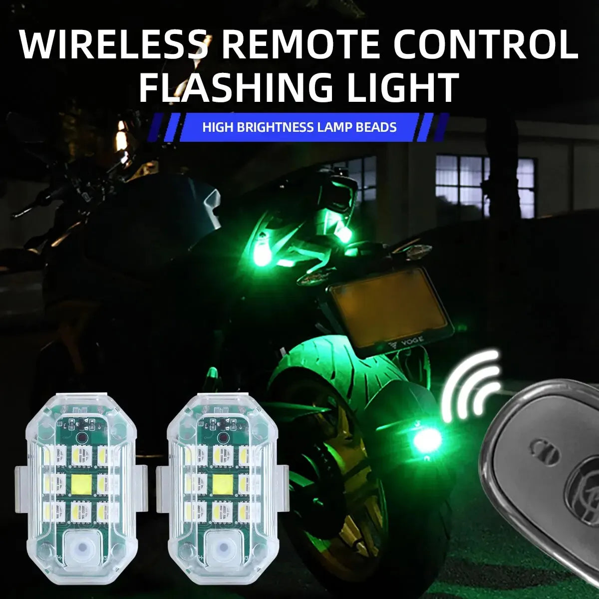 RC Anti-collision Flickering LED Light - Wholesalus