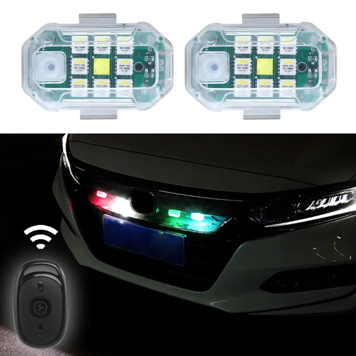 RC Anti-collision Flickering LED Light - Wholesalus