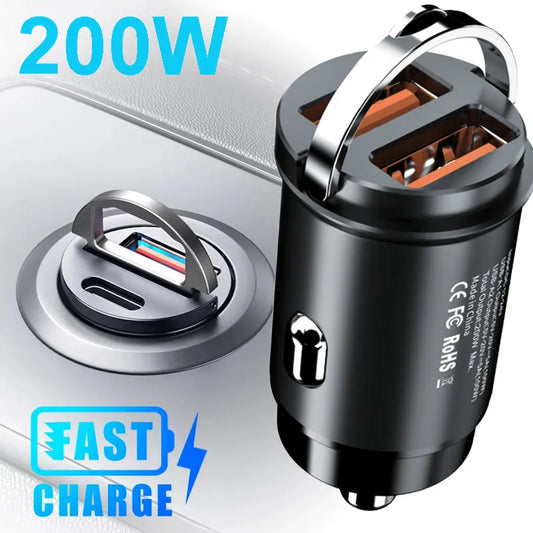 USB Car Type C Charger - Wholesalus